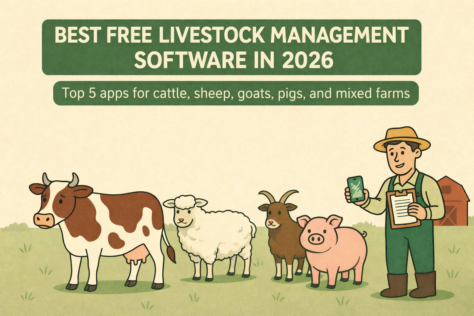 Livestock software comparison illustration